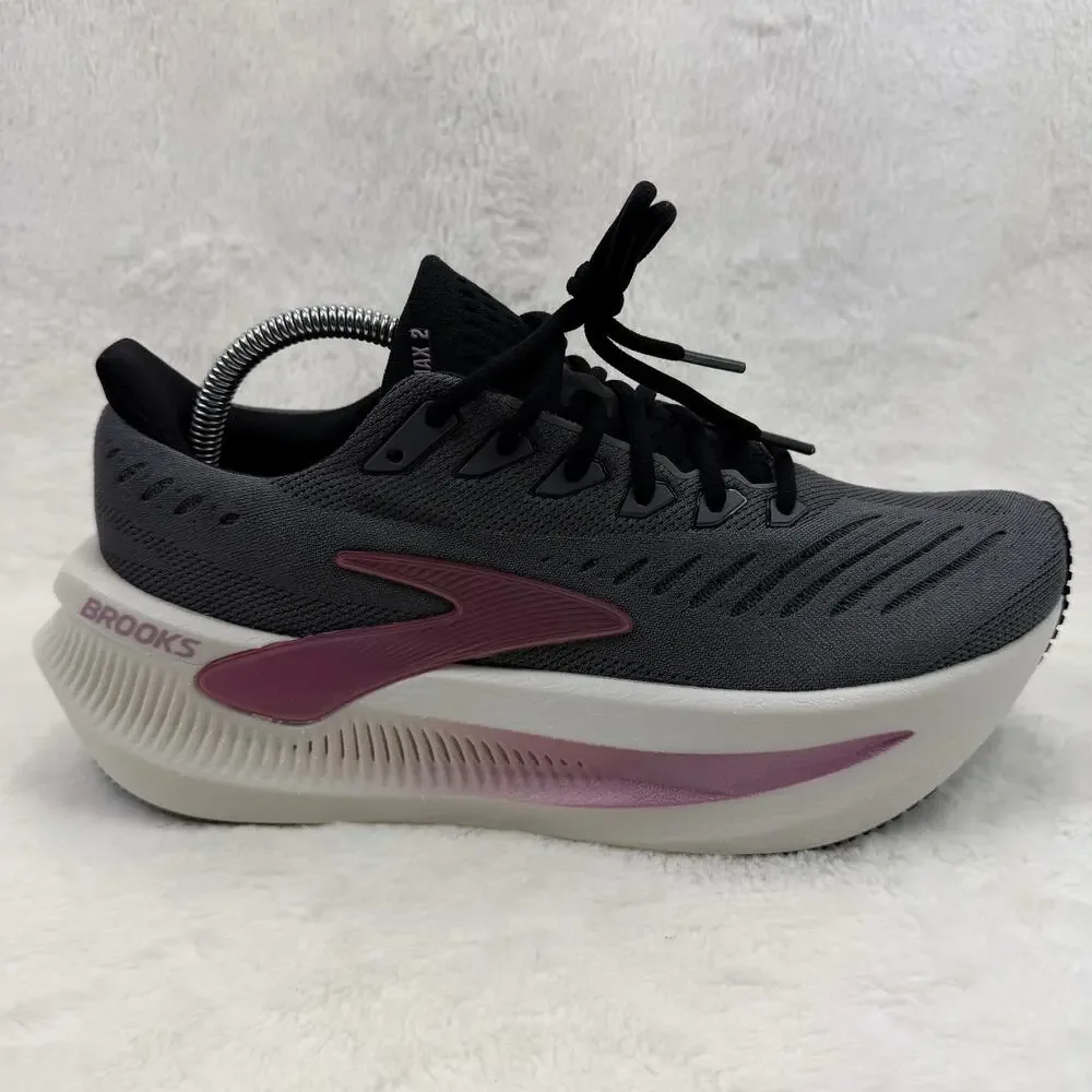Brooks Glycerin Max 2 Womens Running Shoes Gray Coconut Metallic Size 10